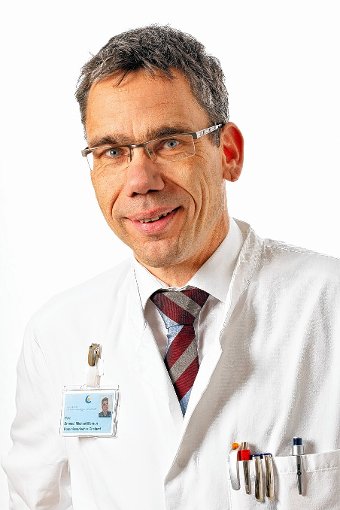 Thematisiert den Bluthochdruck: Michael Maraun, Chefarzt der Klinik für ...
