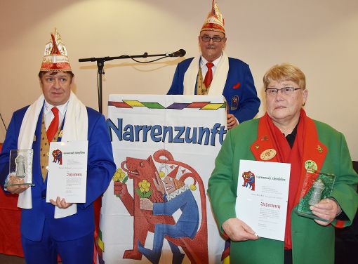Rheinfelden Narren tragen Auszeichnungen - www.verlagshaus-jaumann.de