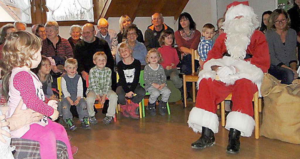 Schallbach: Besuch von den Großeltern und dem Nikolaus