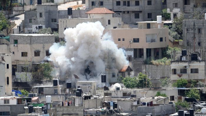 Nahost-Konflikt: Israel: Zehn Tote bei Gefechten im Westjordanland