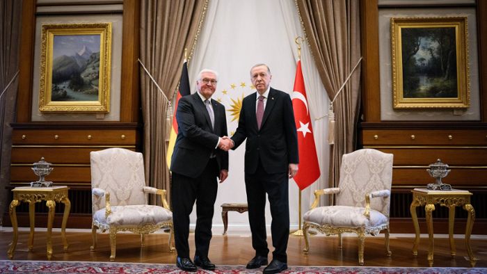 Türkei-Reise: Steinmeier in Ankara mit Erdogan zusammengetroffen