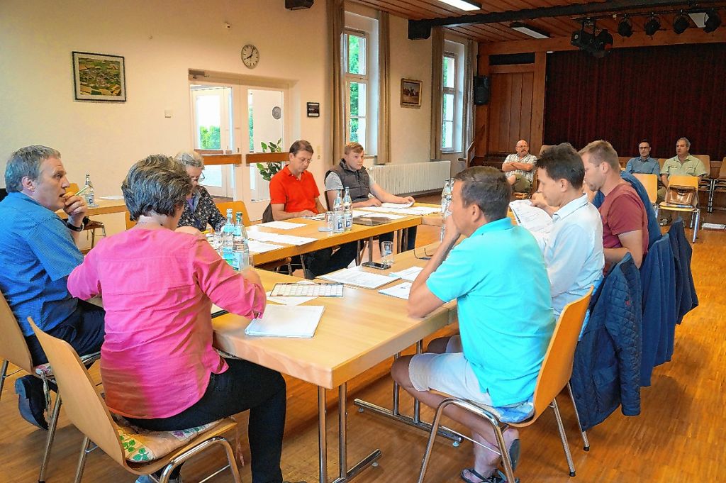 Schallbach: Erste Schallbacher Sitzung im großen Gemeindesaal