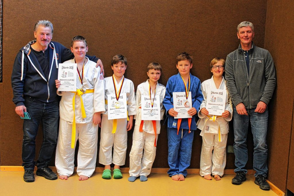 Schliengen: Zwei Judo-Kreismeister und ein Vizemeister U12