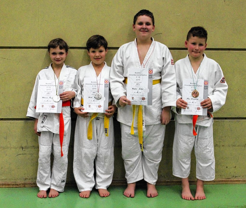 Schliengen: Medaillen für  Judoka des SV Liel