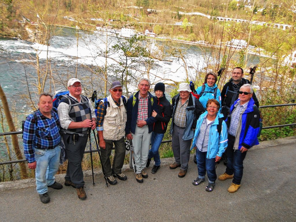 Maulburg: Der eindrucksvolle Rheinfall