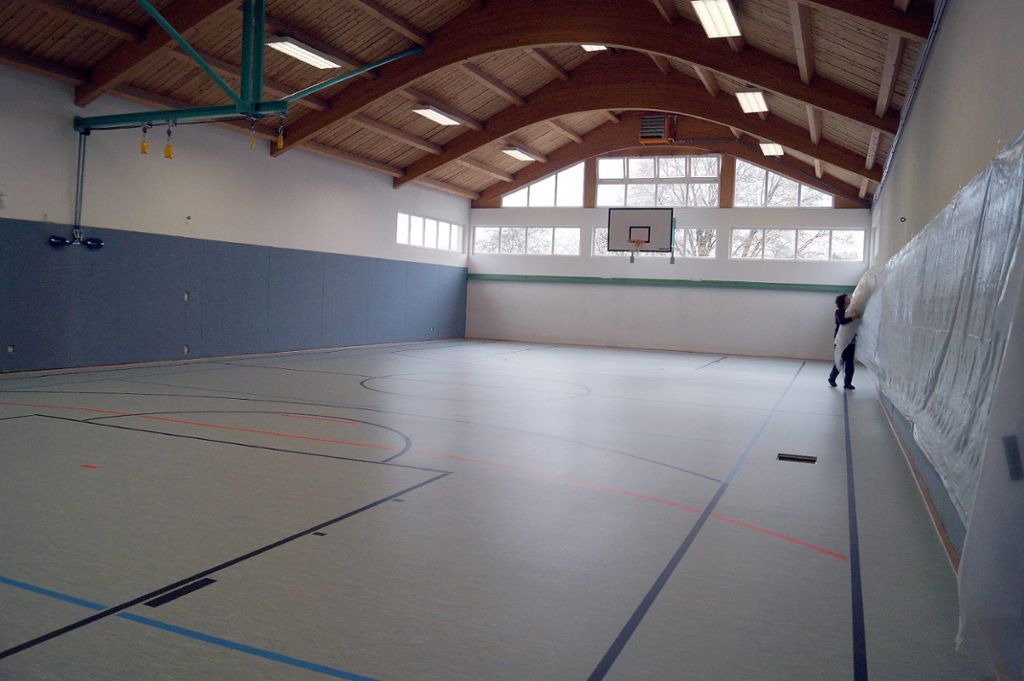 Schallbach: Sporthalle steht wieder bereit