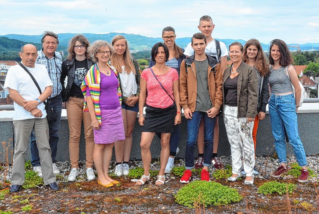 Rheinfelden: Junger Besuch aus der Partnerstadt Fécamp