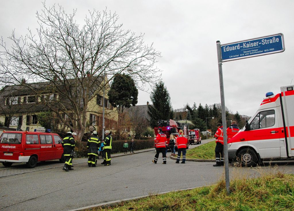 Lörrach: Brand in Wohnhaus auf dem Maienbühl