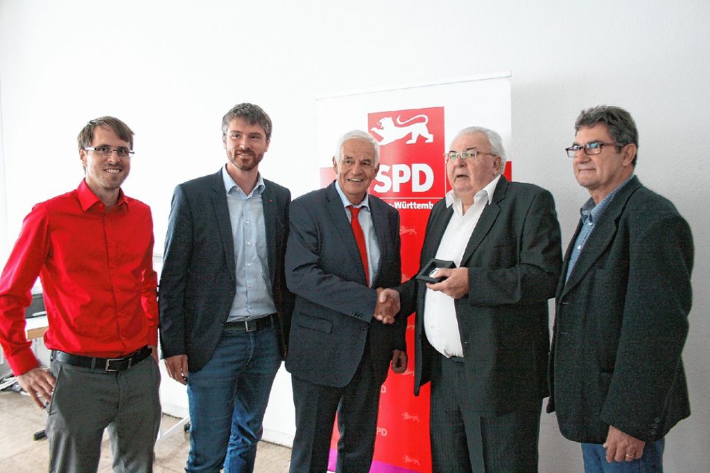 Hausen im Wiesental: Höchste SPD-Auszeichnung für Vogt