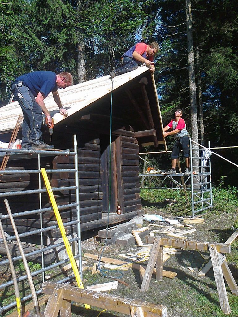 Schönau: Schutzhütte „Schanz“ renoviert