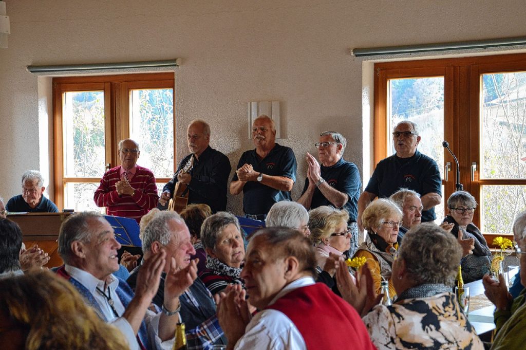 Häg-Ehrsberg: Gäste sangen mit