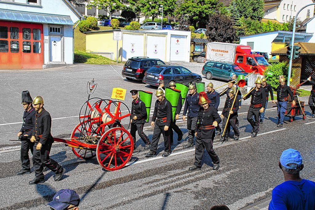 Schwörstadt: Soviel Feuerwehr wie noch nie