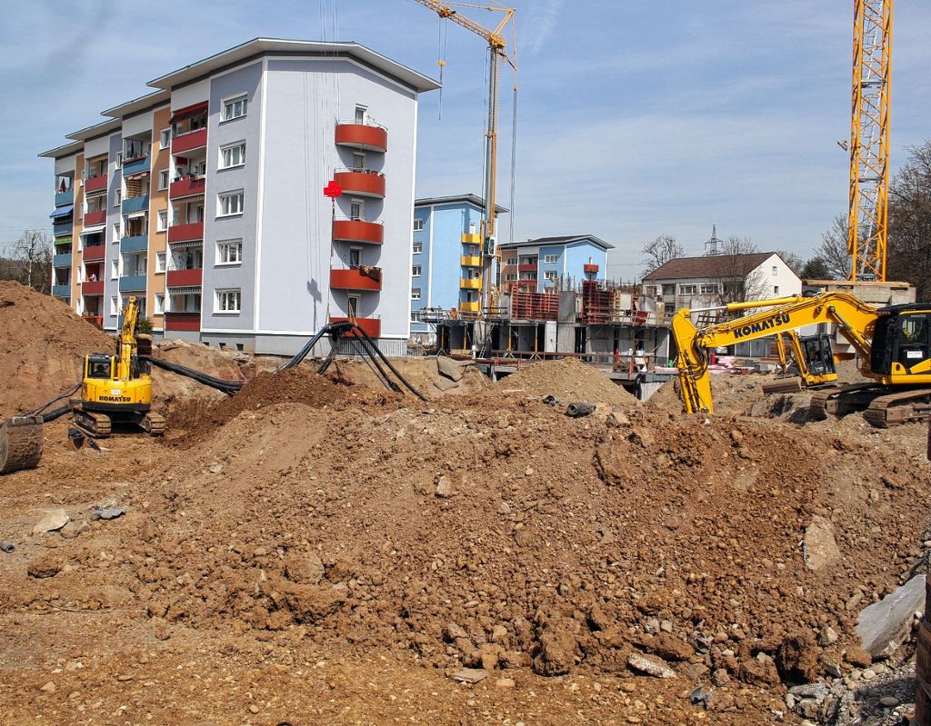 Rheinfelden: Punkthäuser wachsen planmäßig
