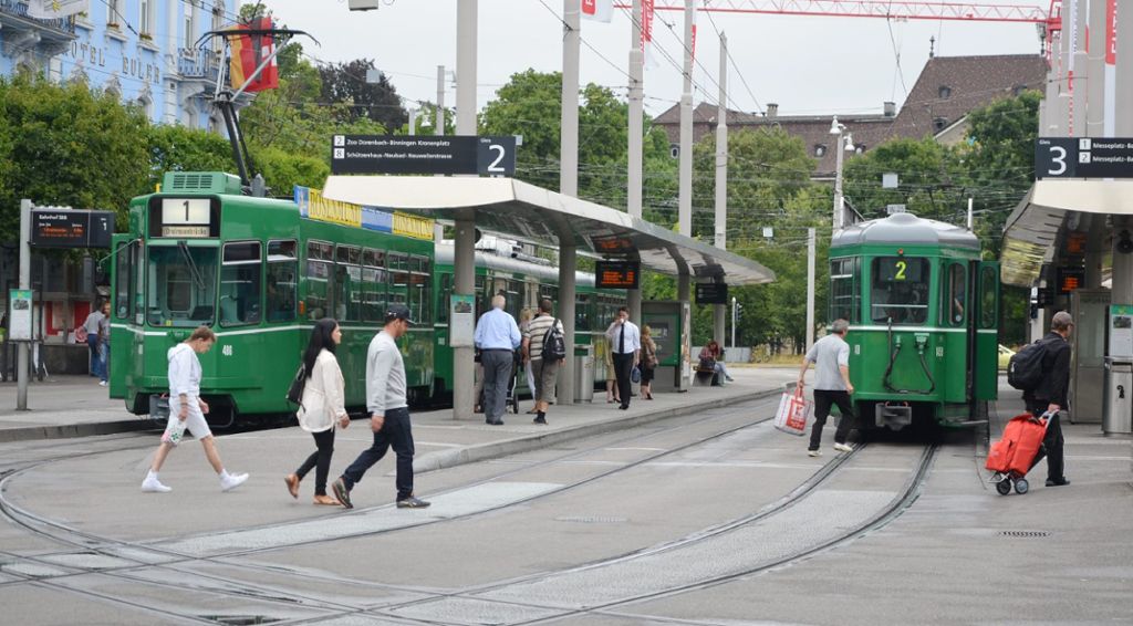 Basel: Halten Trams und Busse in Bewegung