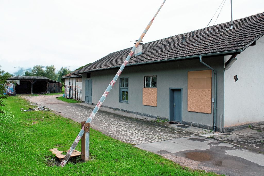 Schopfheim: Abriss aus   Sicherheitsgründen