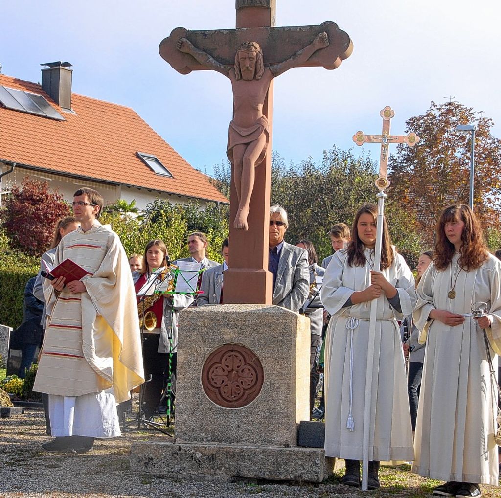 Rheinfelden: Gläubige ehren Sankt Gallus