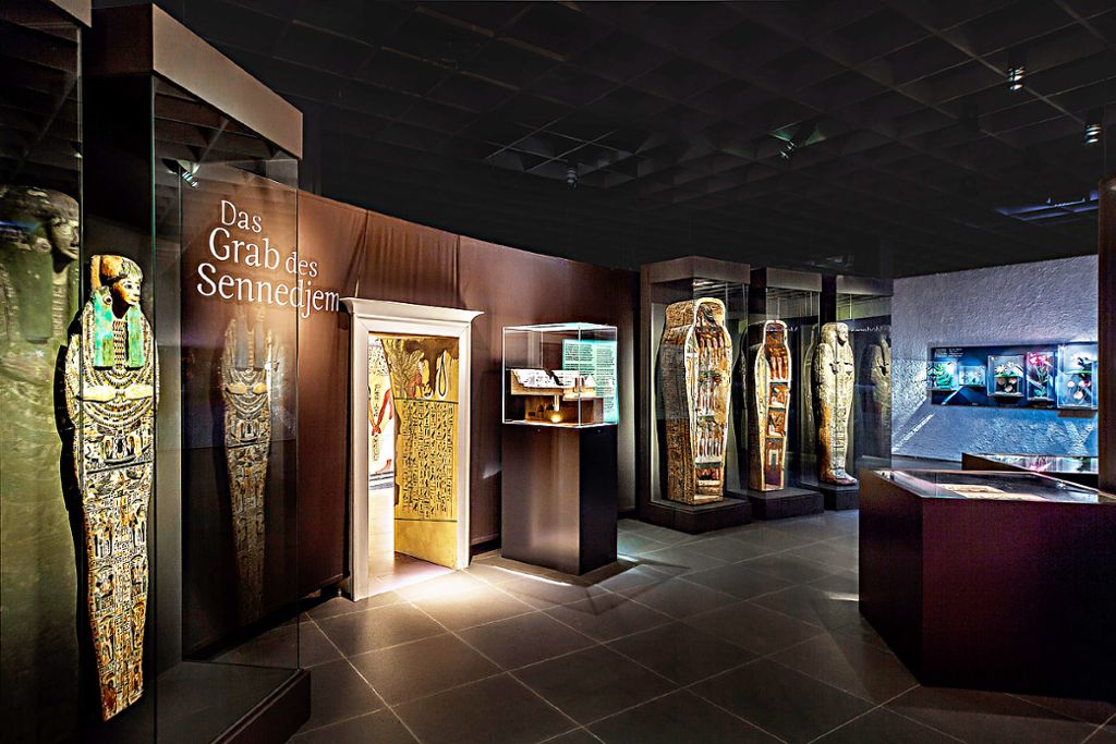 Basel: Antikenmuseum: Wiedergeburt in Pharaonengräbern