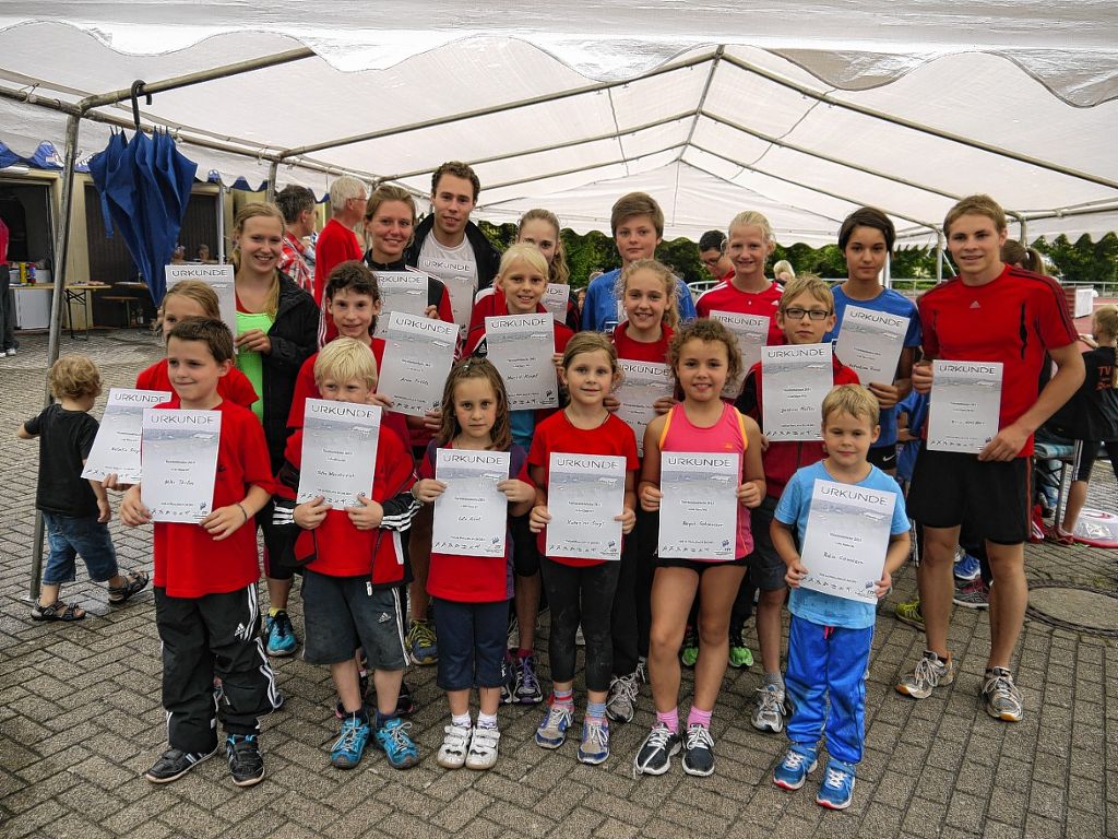 Weil am Rhein: Junge Sportler im  Mehrkampf