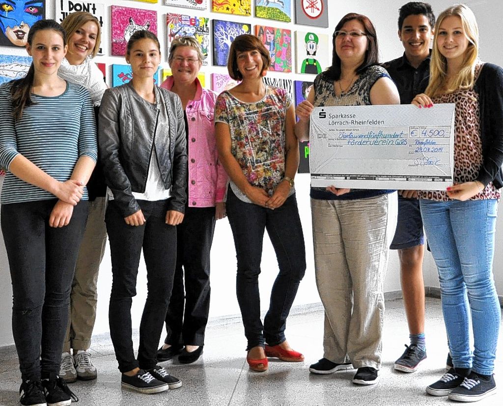 Rheinfelden: Schüler erlaufen 4500 Euro