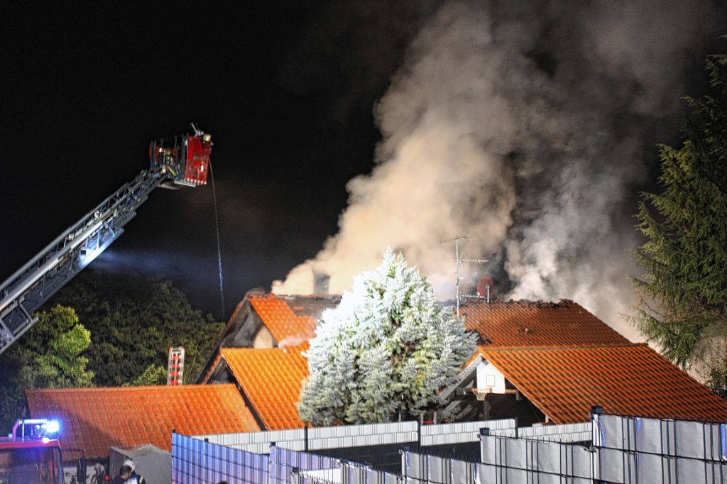 Kandern: Wohnhaus ein Raub der Flammen