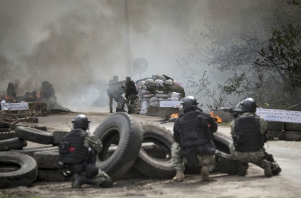 Gewalt in der Ostukraine : Russland beginnt Militärmanöver
