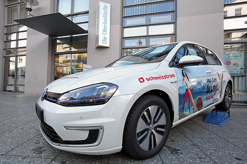 Kreis Lörrach: Das große Los: Ein VW-Golf mit Elektroantrieb