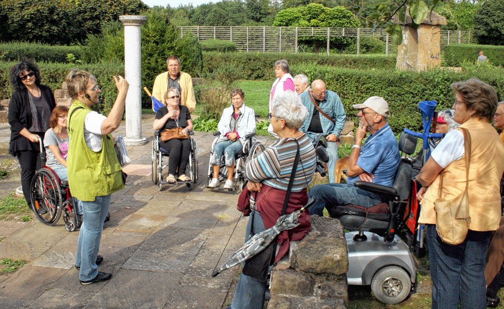 Weil am Rhein: Führung für Rollstuhlfahrer
