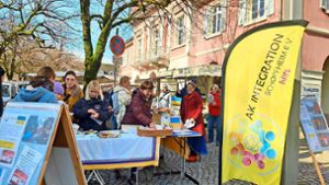 Schopfheim: Spenden und Austausch auf dem Markt