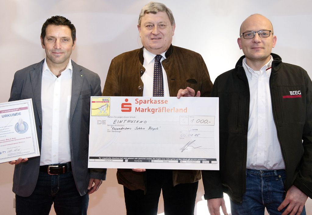 Schliengen: Innovationspreis für Firma Bieg in Obereggenen