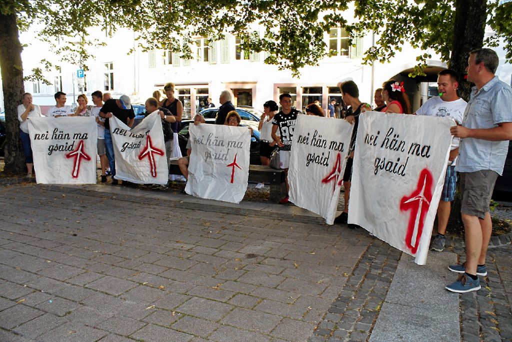 Schopfheim: Trillerpfeifen-Protest hat ein Nachspiel