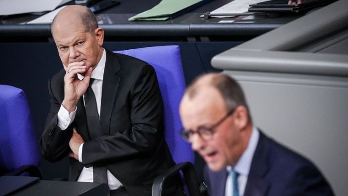 Bundestagswahl: Scholz hätte gern Merz als Unions-Kanzlerkandidat