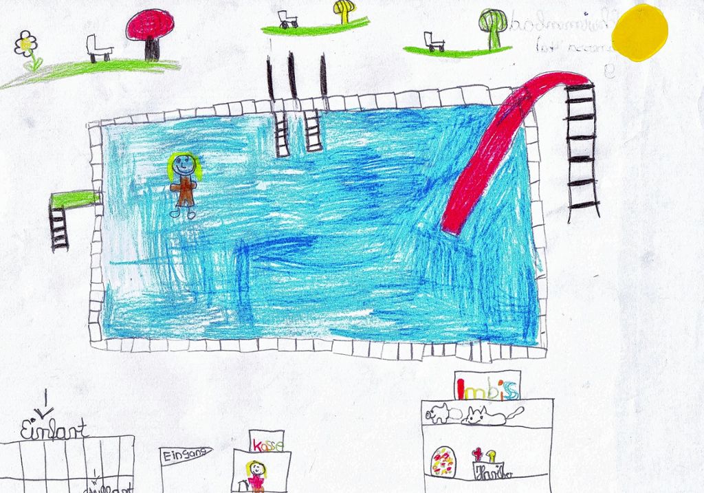 Grundschule macht Zeitung: Viel Spaß haben die Viertklässler im Schwimmbad