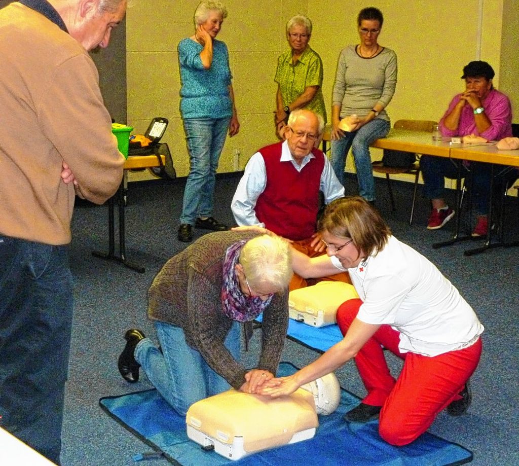 Rheinfelden: Senioren lernen Erste Hilfe