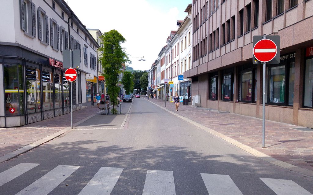 Lörrach: Grabenstraße wird Fußgängerzone