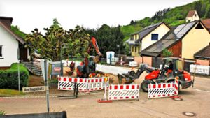 Schliengen: Die Arbeiten zur barrierefreien Bushaltestelle haben begonnen