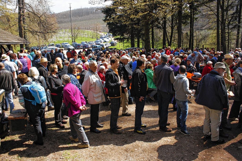 Schliengen: Großer Besucherandrang beim Blütenfest im Eggenertal