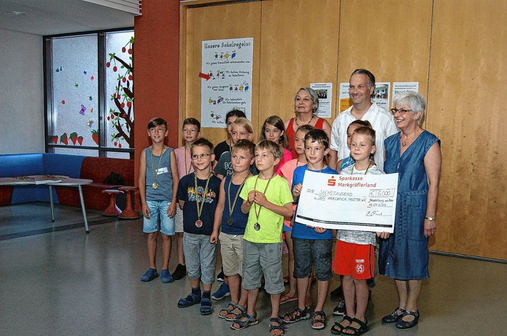 Neuenburg: Schüler erlaufen 12 000 Euro