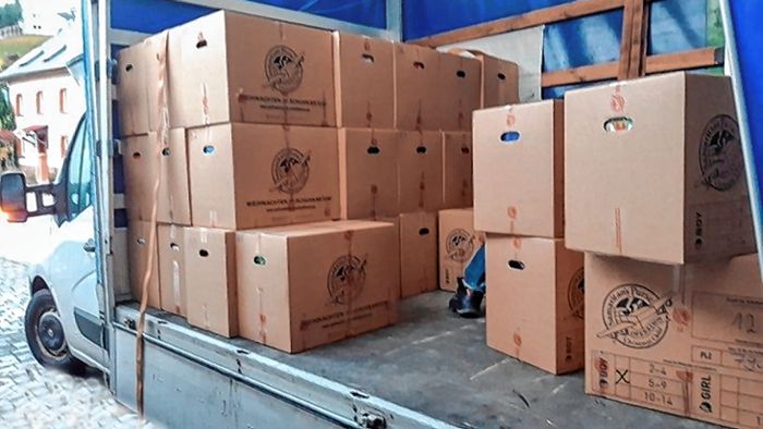Schliengen: Fast 2000 Kartons gepackt