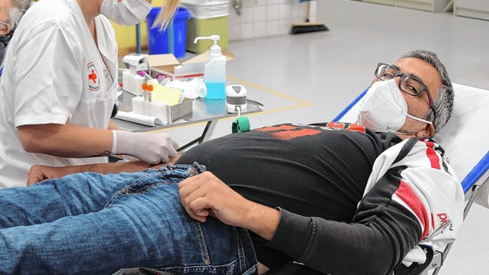 Blutspendeaktion in Kandern: Viele Helfer machens möglich