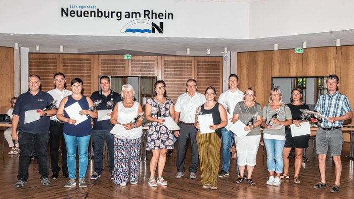 Neuenburg: Blutspender geehrt