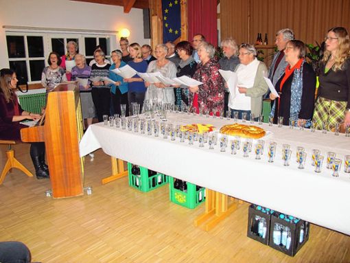 Der Gesangverein Eintracht Wittlingen kann in diesem Jahr sein 175-jähriges  Bestehen feiern. Foto: Jutta Schütz