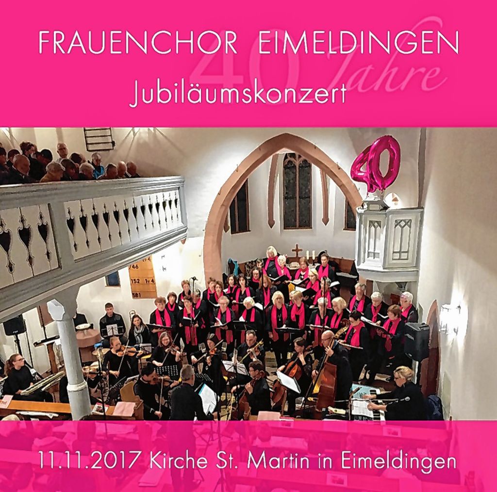 Eimeldingen: Jubiläums-CD des Frauenchors