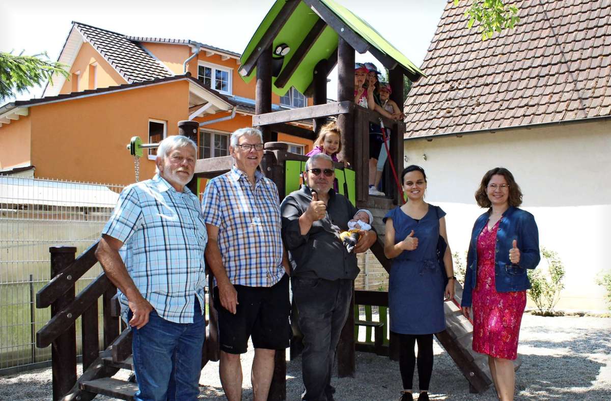 Kandern: Spielplatz in Riedlingen eröffnet