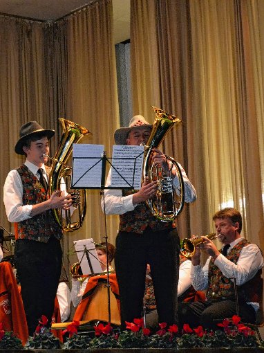 Einen gelungenen Auftritt hatte Sergio Grigorescu mit der Feuerwehrmusik Mambach beim Antonikonzert. 
Fotos: Paul Berger Foto: Markgräfler Tagblatt