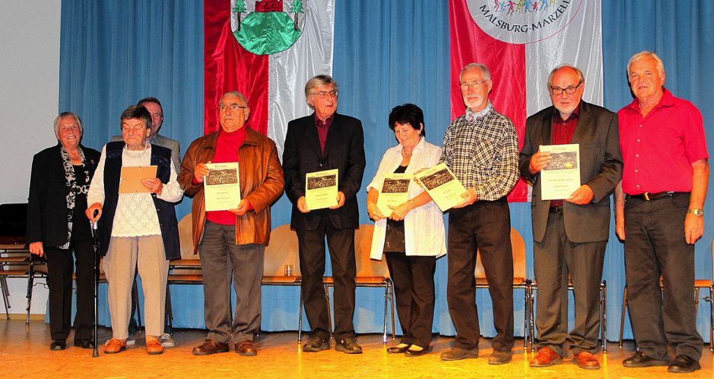 Malsburg-Marzell: Sieben neue Ehrenmitglieder beim Heimatverein Marzell
