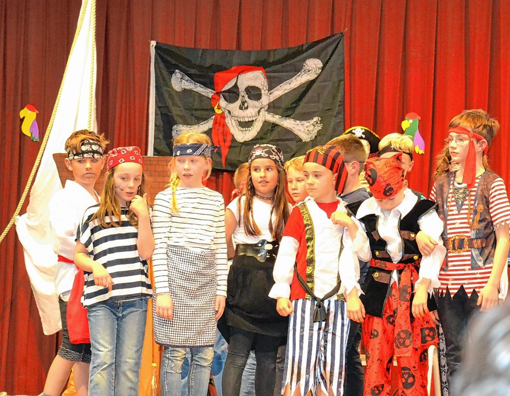 Kandern: Tannenkircher Schüler führen Piraten-Musical auf
