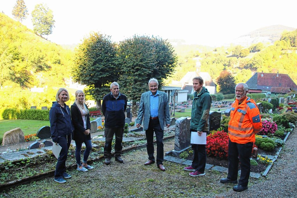 Zell im Wiesental: Friedhof auf Vordermann gebracht