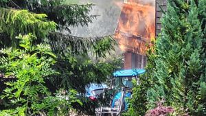 Todtnau: Feuer in Todtnauberg