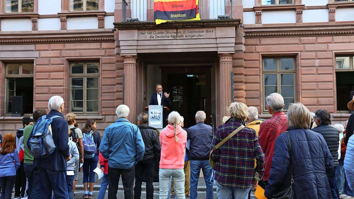 Lörracher Historie: Altes Rathaus soll Ort für die Demokratiebildung werden