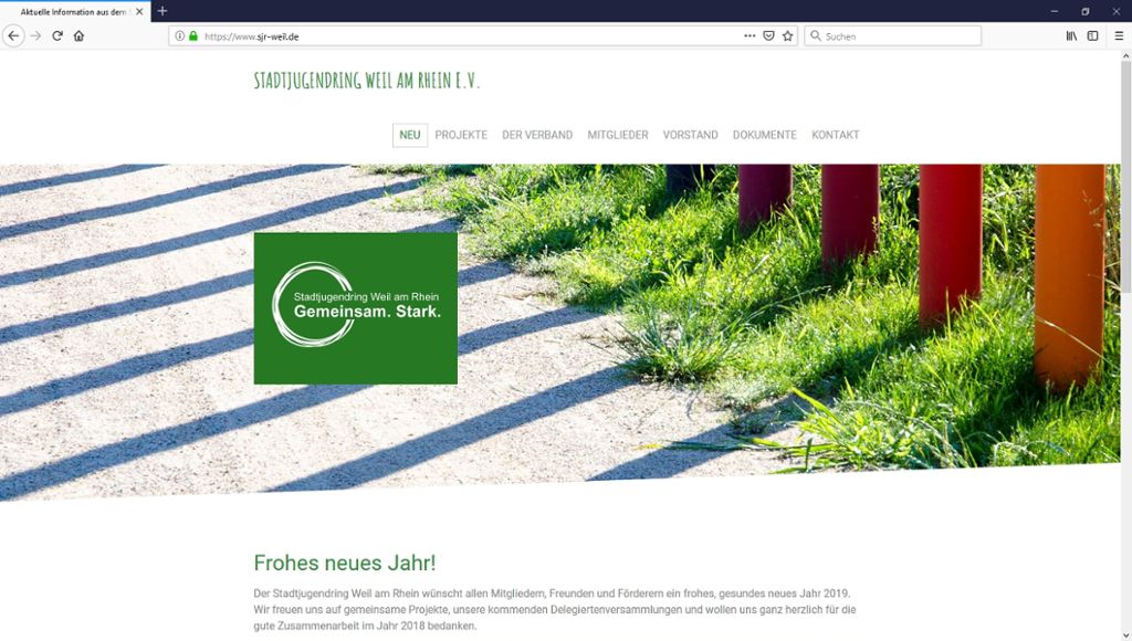Weil am Rhein: Neue Online-Präsenz